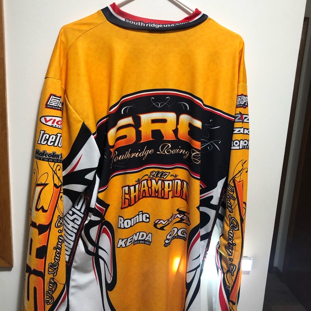 Men's Yellow Racing Jersey - Picture 4 of 16